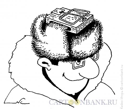 Карикатура: Дорогая шапка, Кийко Игорь