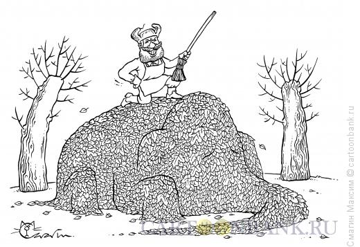 Карикатура: Осеннее сафари, Смагин Максим
