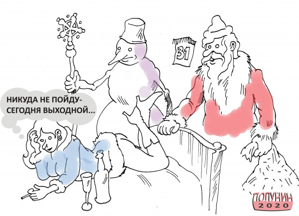Карикатура: 31, АЛЕКСАНДР ПОЛУНИН