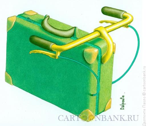 Карикатура: хлорофиловый путешественник, Далпонте Паоло