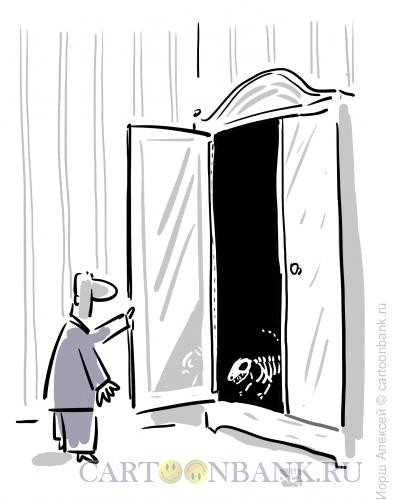 Карикатура: Скелет в шкафу, Иорш Алексей