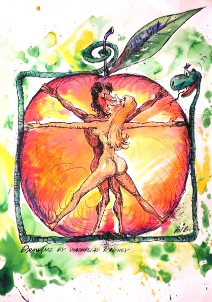 Адам и Ева в живописи: история прародителей